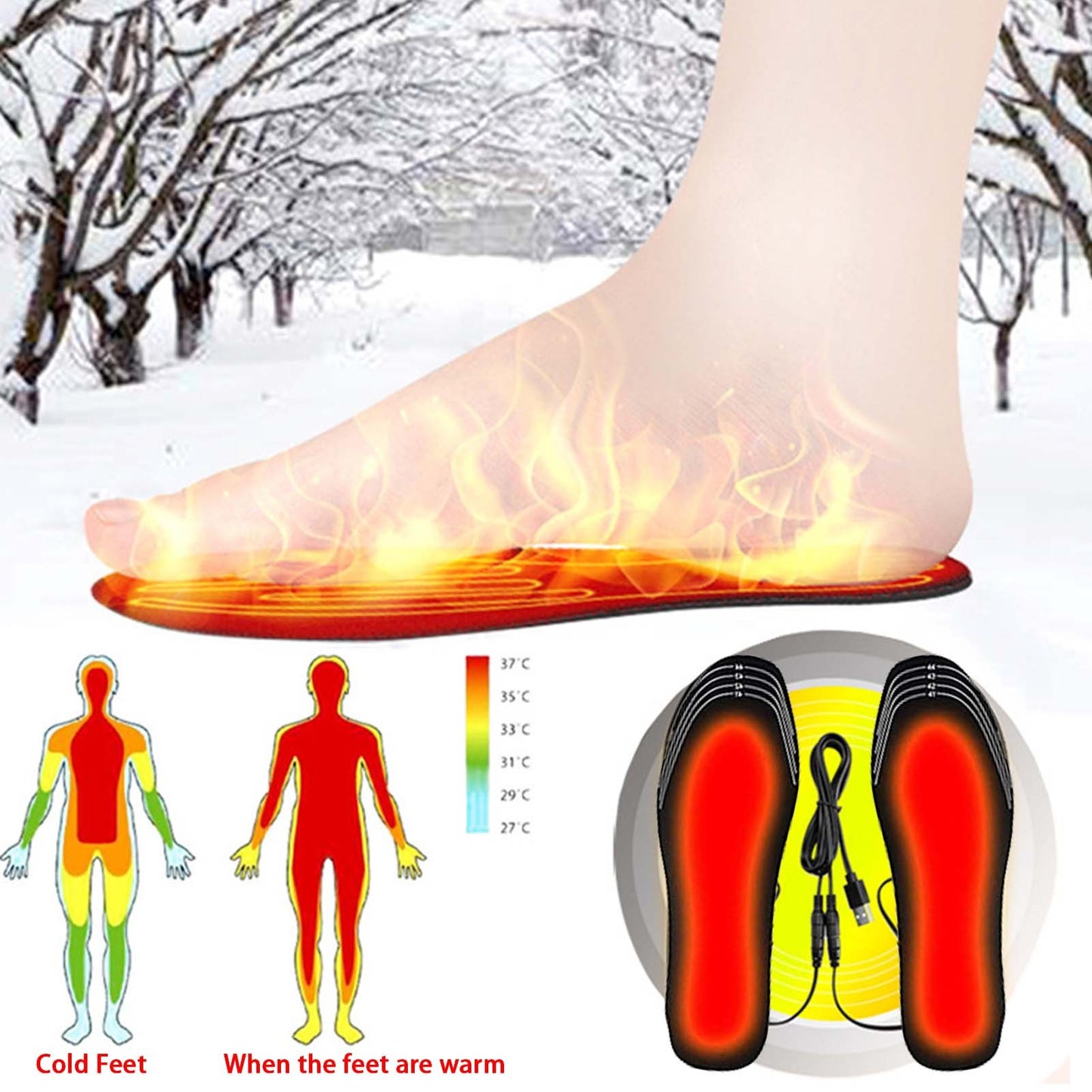 ThermoStep™ I Verwarmde inlegzolen